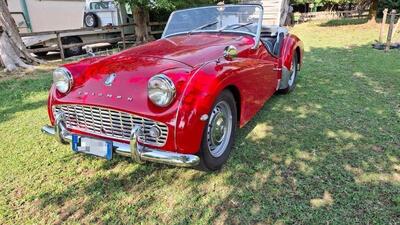 Triumph TR 3 A  d'epoca del 1959 a Soresina