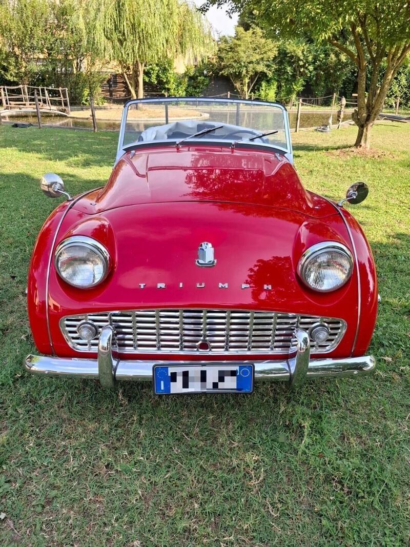Triumph TR 3 A  d'epoca a Cremona (2)