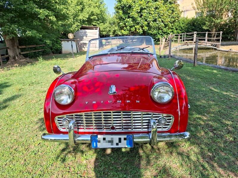 Triumph TR 3 A  d'epoca a Cremona (3)