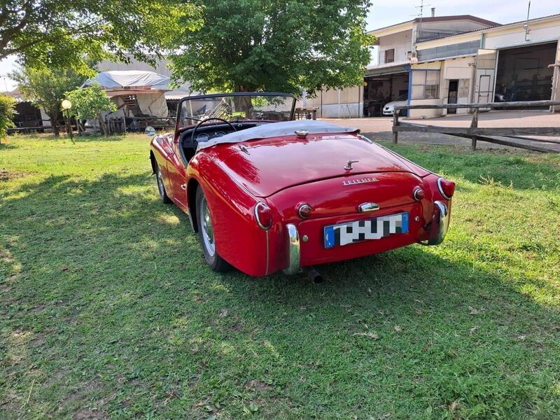 Triumph TR 3 A  d'epoca a Cremona (4)