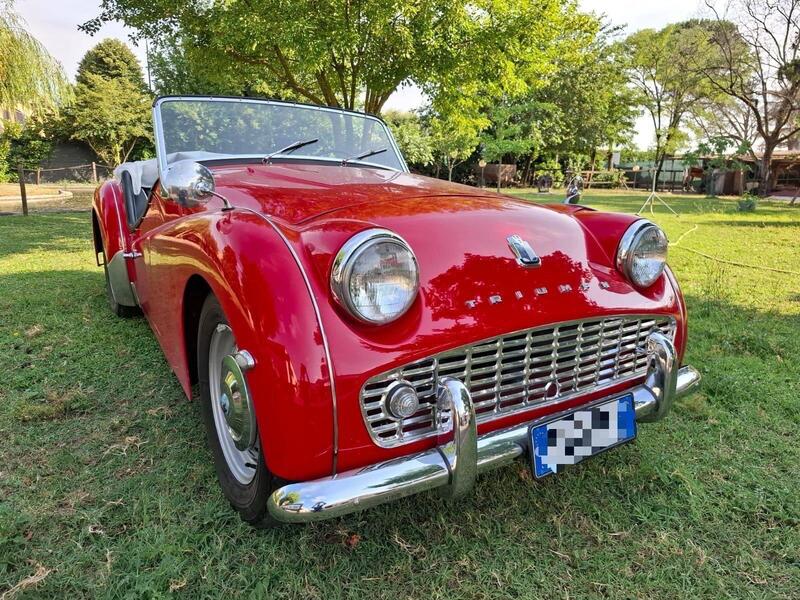 Triumph TR 3 A  d'epoca a Cremona (5)