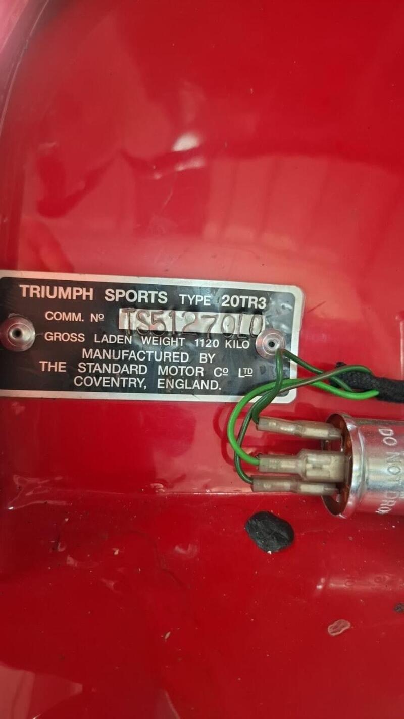 Triumph TR 3 A  d'epoca a Cremona (12)