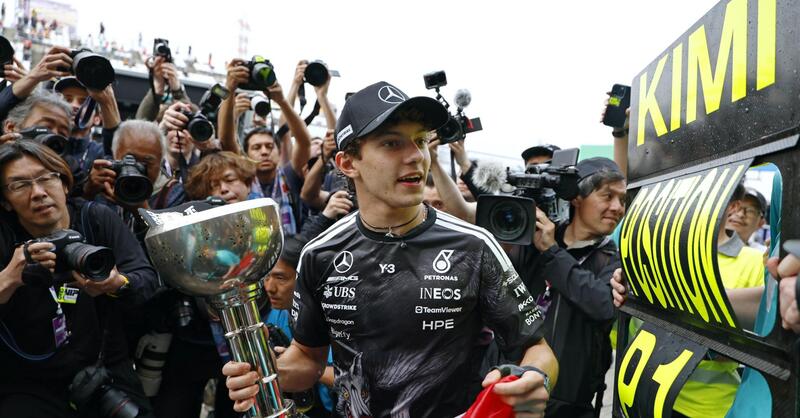 Kimi Antonelli sulle orme di Ascari: "Troppo presto per il titolo, ma siamo sulla buona strada" e lancia la sfida a Russell