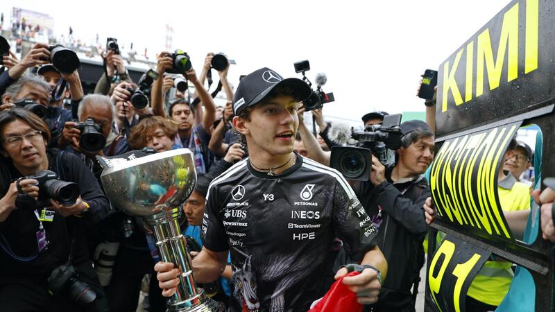 Kimi Antonelli sulle orme di Ascari: "Troppo presto per il titolo, ma siamo sulla buona strada" e lancia la sfida a Russell