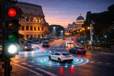 A Roma arriva il semaforo a luce bianca: come funziona la quarta luce