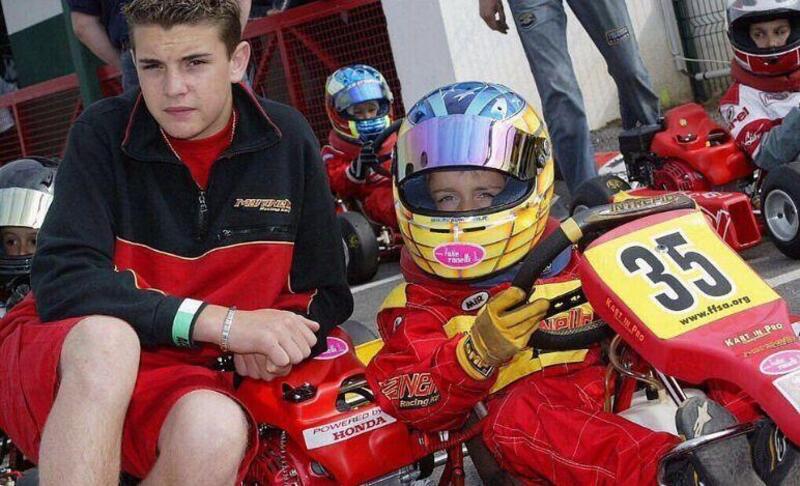 Charles Leclerc e Jules Bianchi