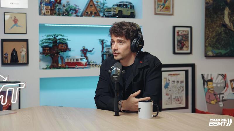 Charles Leclerc al BSMT: "Il giorno in cui avr&ograve; paura, mi fermer&ograve;". La Formula 1, la Ferrari e l'uomo dietro la visiera