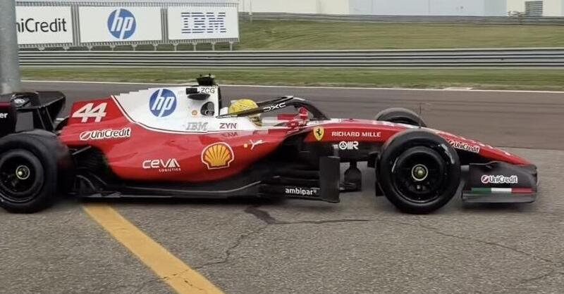 F1, Lewis Hamilton in azione a Fiorano: ecco cosa rivela questo test Pirelli in attesa di Monza
