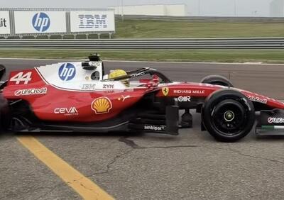 F1, Lewis Hamilton in azione a Fiorano: ecco cosa rivela questo test Pirelli in attesa di Monza