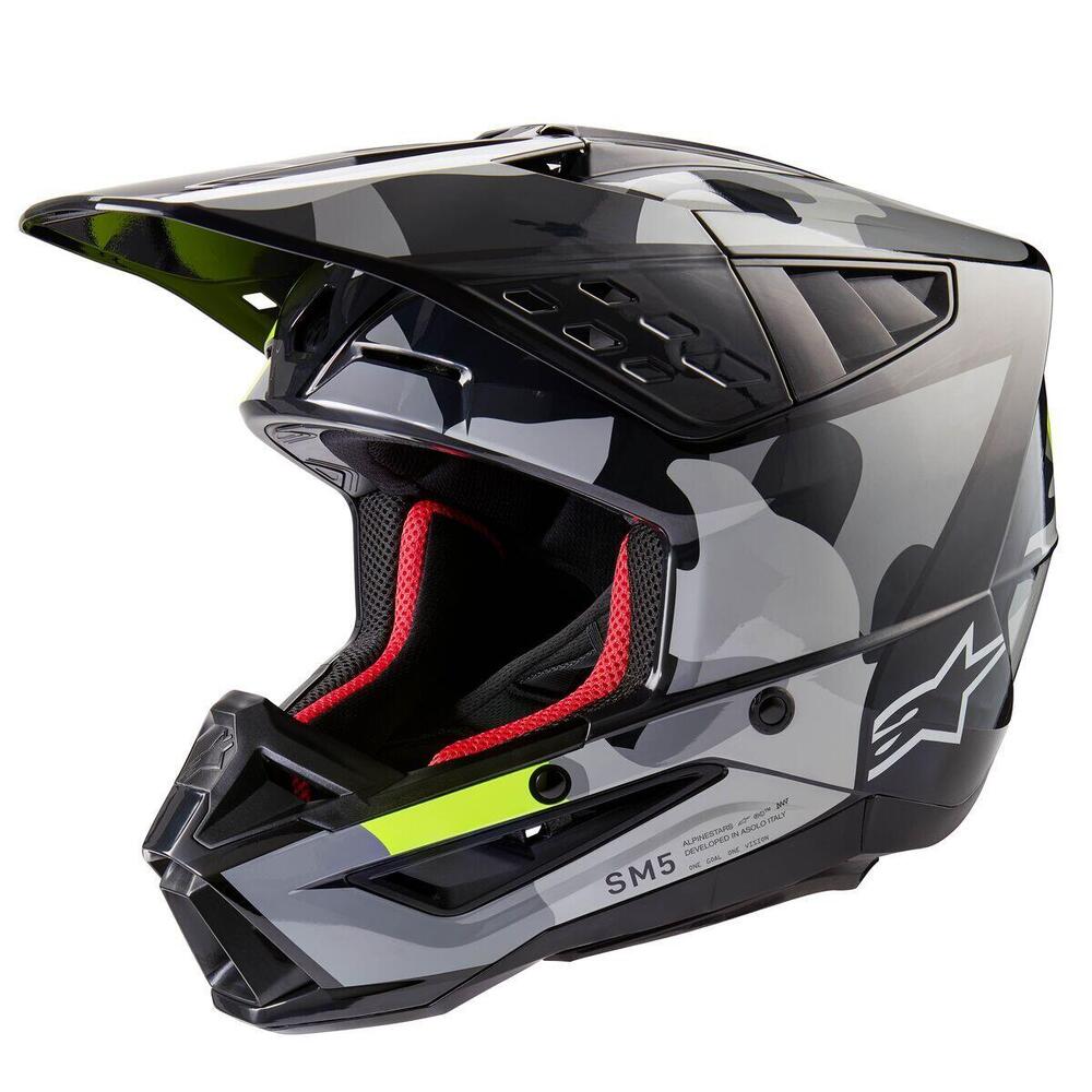 Casco cross Alpinestars S-M5 ROVER 2 HELMET ECE 22
