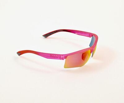 Occhiali Eyerise DS31-3 fucsia rosso lente specchi 