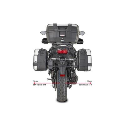 Portavaligie Laterale Givi Kawasaki Versys 1000