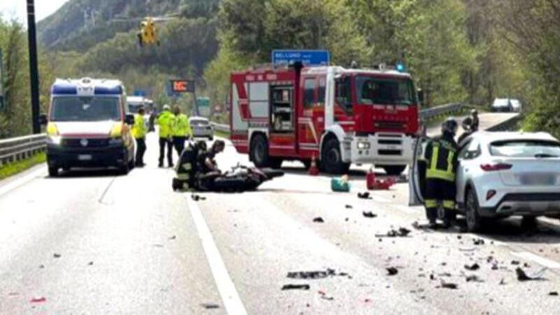 Tragedia sulla Statale Alemagna: motociclista perde la vita in un terribile scontro