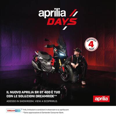 Aprilia SR GT 400 (2026) nuova