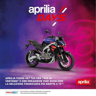 Aprilia Tuono 457 (2025 - 26) nuova