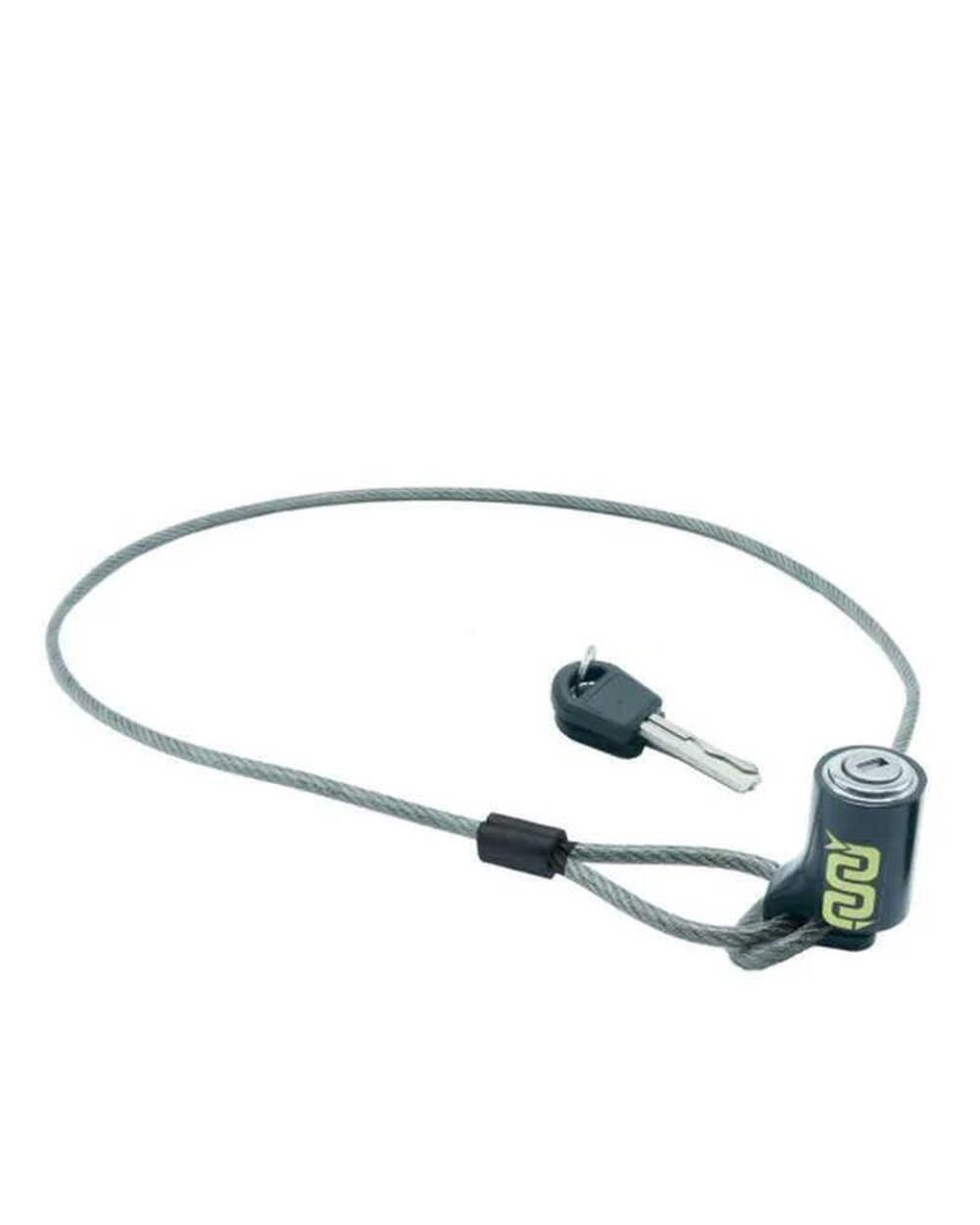 Cavo Antifurto per Casco OJ Cylinder Lock con Lucc 