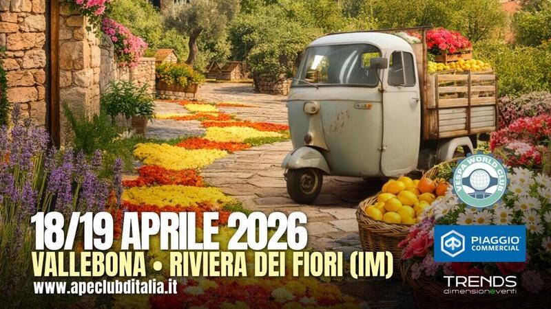 EuroApe 2026 a Vallebona, il borgo ligure si prepara ad accogliere il raduno internazionale dell'Ape