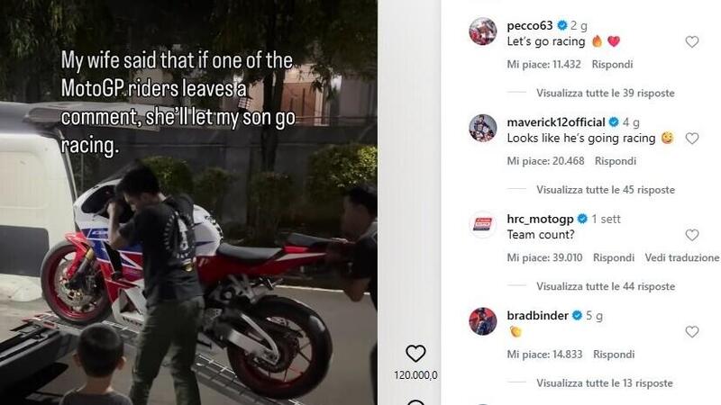 Alcuni dei commenti sotto al video