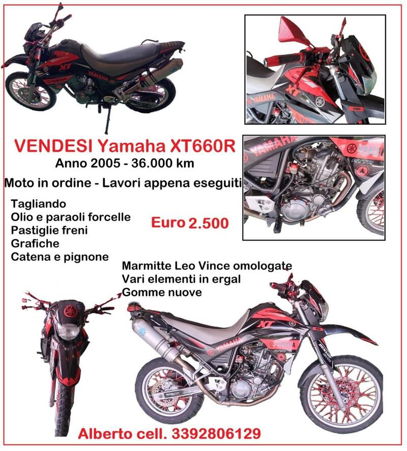 Yamaha XT 660 R (2004 - 16)