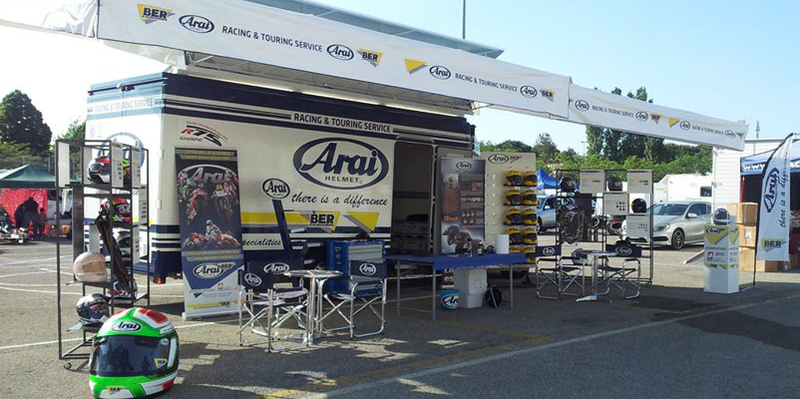 Arai Racing &amp; Touring Service da Punto G Moto 