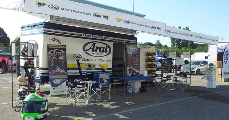 Arai Racing &amp; Touring Service da Punto G Moto 