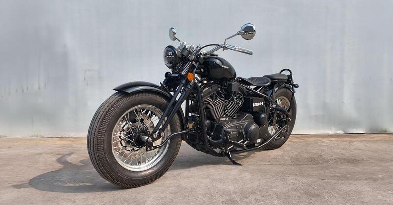 La Bashan 1200 Hardtail fa rivivere il leggendario motore Sportster in una nuova veste