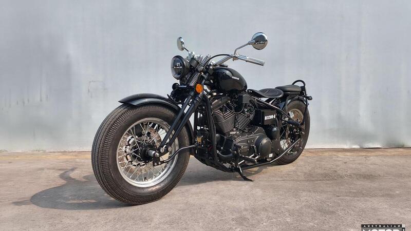 La Bashan 1200 Hardtail fa rivivere il leggendario motore Sportster in una nuova veste