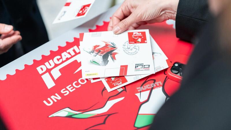 Centenario Ducati: arriva un francobollo emesso dal Ministero delle Imprese e del Made in Italy