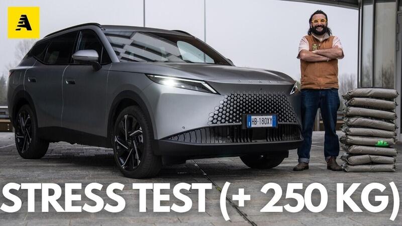 Quanto consuma DAVVERO a PIENO CARICO (+ 250 kg)? Stress test OMODA 7 PHEV [VIDEO] 