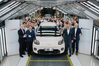 GAC Aion punta sull'Italia: "Il distributore &egrave; gi&agrave; scelto, firma imminente. E potrebbe arrivare una versione dell'UT sotto i 25.000 euro"