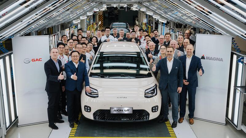 GAC Aion punta sull'Italia: "Il distributore &egrave; gi&agrave; scelto, firma imminente. E potrebbe arrivare una versione dell'UT sotto i 25.000 euro"