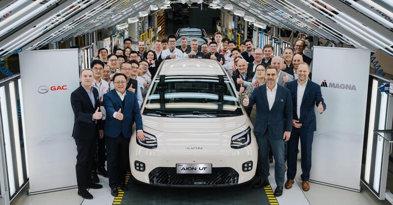GAC Aion punta sull'Italia: "Il distributore &egrave; gi&agrave; scelto, firma imminente. E potrebbe arrivare una versione dell'UT sotto i 25.000 euro"