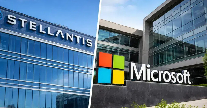 Stellantis e Microsoft: l'alleanza per rivoluzionare l&rsquo;auto con l&rsquo;IA