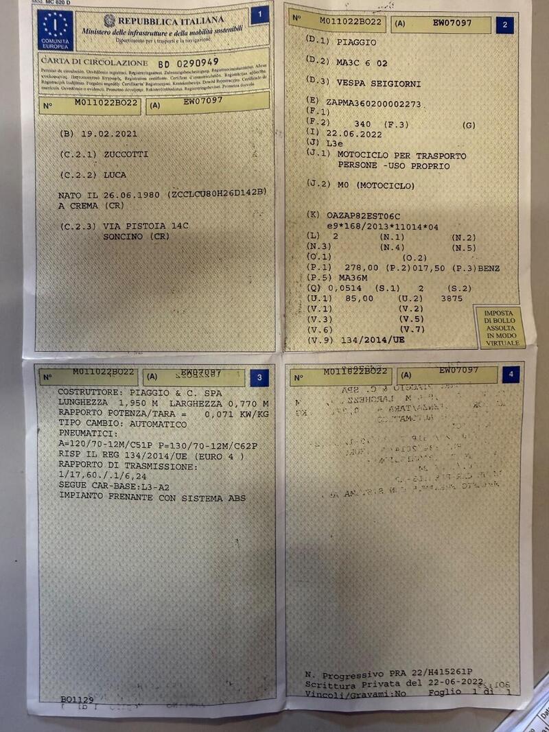 Vespa Sei Giorni 300 Hpe (2021 - 22) (10)