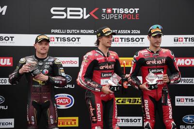 SBK 2026. GP dei Paesi Bassi. Nicol&ograve; Bulega in Superpole ad Assen