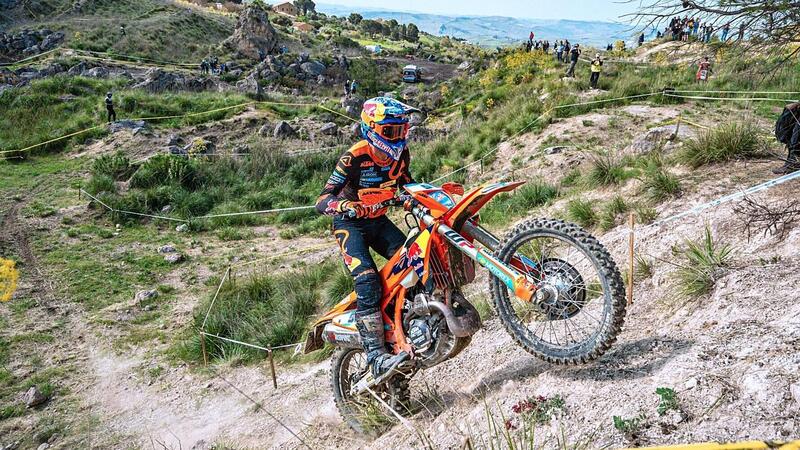 Enduro. Assoluti d&rsquo;Italia #5. Andrea Verona primo Principe di Sicilia, ma non &egrave; stato affatto facile