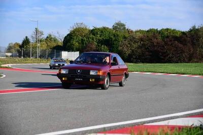 Alfa Romeo Arna L d'epoca del 1985 a Piobesi d'Alba