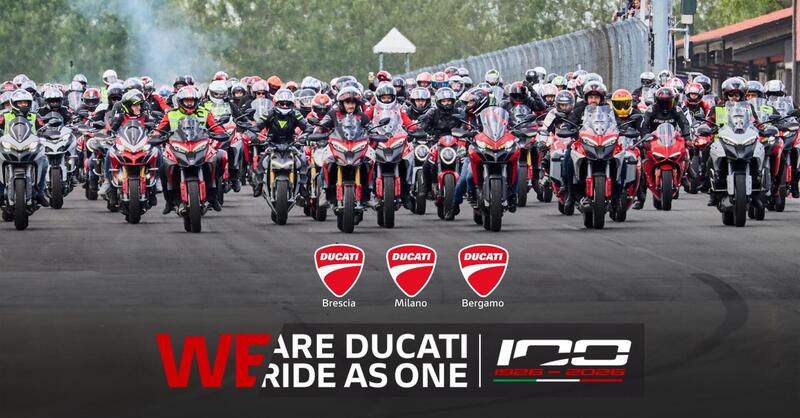 We Ride As One 2026: i Ducatisti sfileranno al Porsche Experience Center Franciacorta