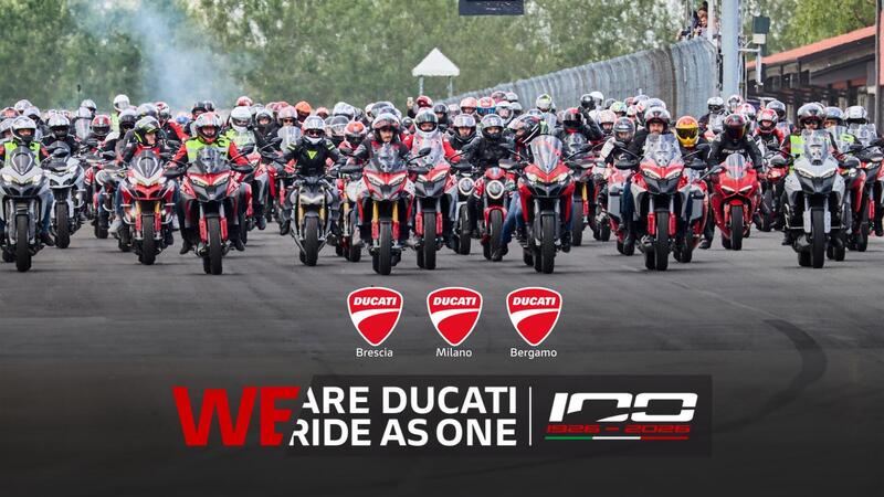We Ride As One 2026: i Ducatisti sfileranno al Porsche Experience Center Franciacorta