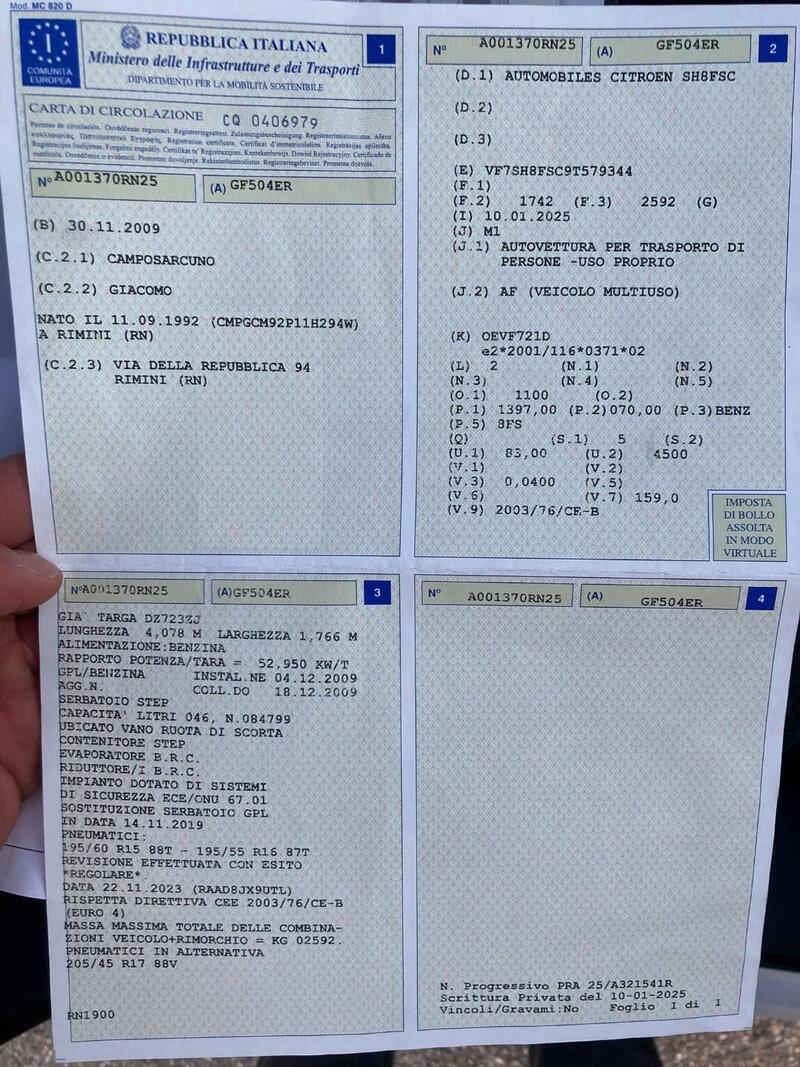 Citroen C3 Picasso usata a Rimini (18)