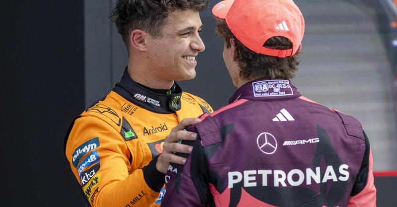 F1. "Entusiasta di vedere cosa far&agrave;": Lando Norris crede nelle chance mondiali di Kimi Antonelli