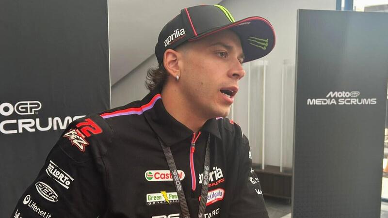 MotoGP 2026. GP di Spagna. Marco Bezzecchi: "Marc M&aacute;rquez ha detto che sono il favorito? Sono contento che lo dica, perch&eacute; da lui fa sempre piacere"