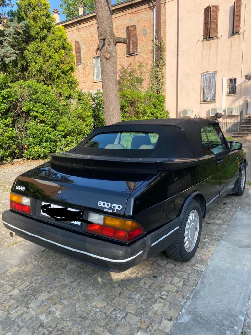 Saab 900 EP cabriolet d'epoca a Rimini (4)