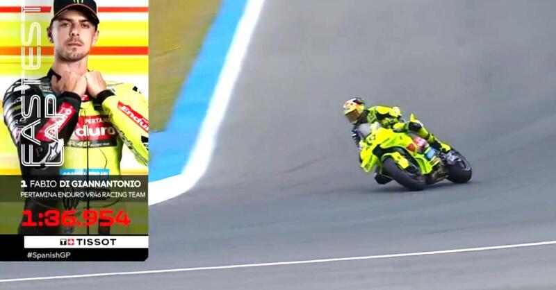 MotoGP 2026. GP di Spagna. FP1, doppietta gialla: 1&deg; Fabio Di Giannantonio, 2&deg; Franco Morbidelli [CLASSIFICA]