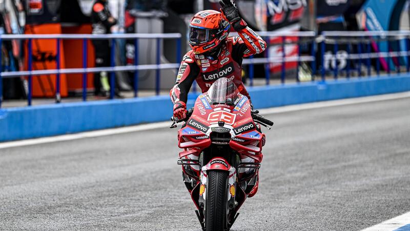 MotoGP 2026. GP di Spagna. Pole di Marc M&aacute;rquez su pista umida! Secondo Johann Zarco, quarto Marco Bezzecchi [CLASSIFICA]