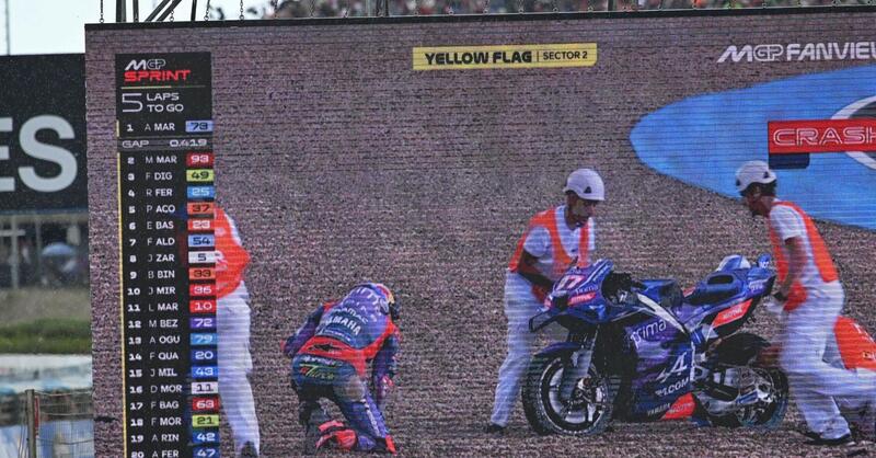 MotoGP 2026. GP di Spagna. Toprak Razgatlioglu penalizzato con un Long Lap Penalty per l'incidente con Lorenzo Savadori. Il turco: "Un mio errore" 