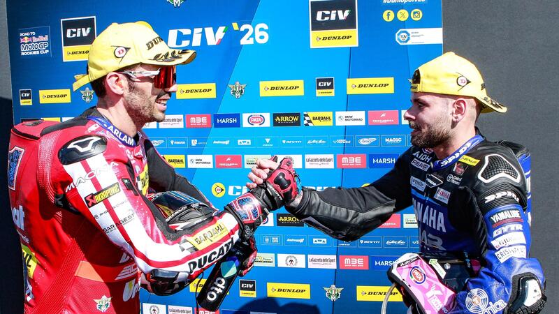 Dunlop CIV 2026, Misano. Scintille tra Pirro e Delbianco: "Honda e Yamaha pi&ugrave; veloci di Ducati? Inspiegabile". Che succede? [VIDEO]