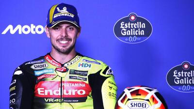 MotoGP 2026. GP di Spagna. Fabio Di Giannantonio, terzo: "Ci credevo in qualcosa di pi&ugrave;. Le partenze? Sono un punto debole, ho chiesto una mano a Ducati"