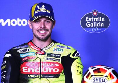 MotoGP 2026. GP di Spagna. Fabio Di Giannantonio, terzo: Ci credevo in qualcosa di più. Le partenze? Sono un punto debole, ho chiesto una mano a Ducati
