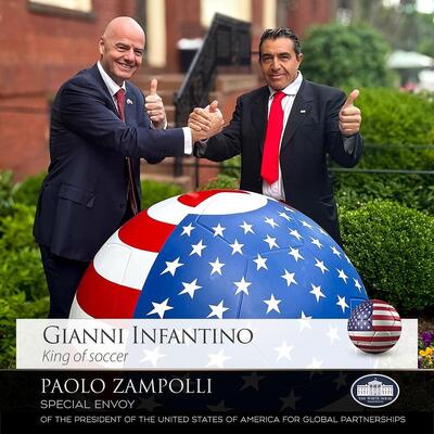 "Incontrer&ograve; Infantino al GP di Miami, l'Italia ai Mondiali al 50%": il clamoroso piano di Zampolli nel weekend della F1